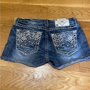 Miss Me Bling Shorts 27”